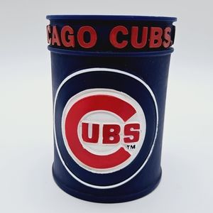 VINTAGE | 2004 MLB baseball Chicago Cubs rare foam can koozie cooler